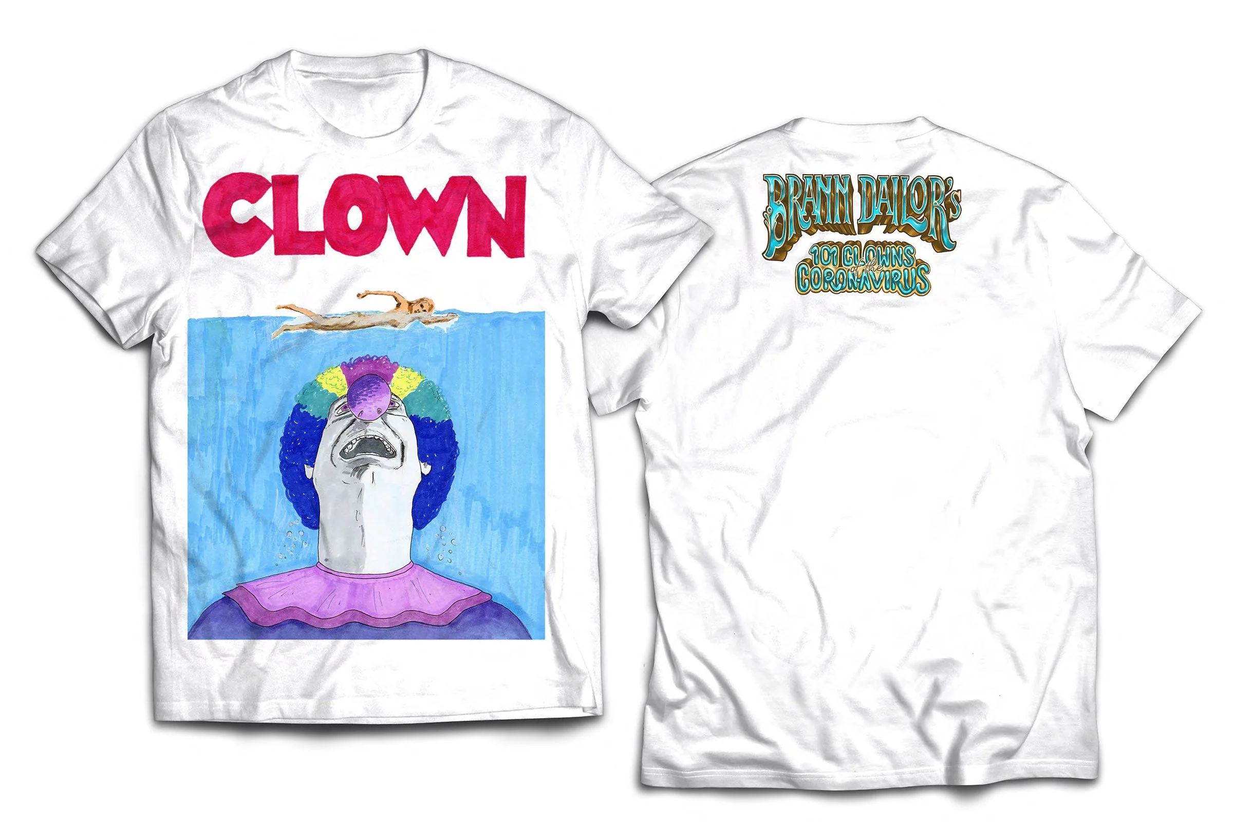 BRANN DAILOR’S 101 CLOWNS OF THE CORONAVIRUS – JUST WHEN YOU THOUGHT IT WAS SAFE TO JUGGLE IN THE WATER BUNDLE – ONLY 100 AVAILABLE - Image 3