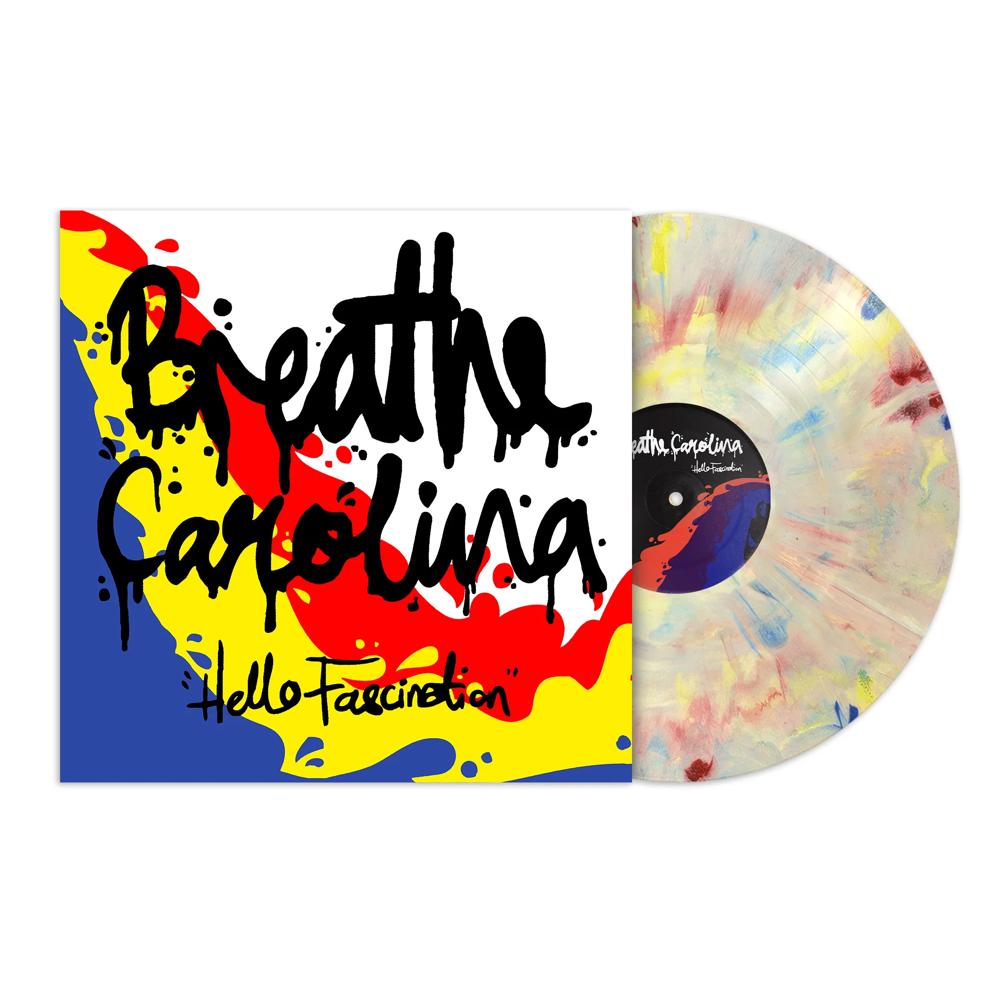 BREATHE CAROLINA 'HELLO FASCINATION' LP (Exclusive “ Various Color Vinyl) - Image 3