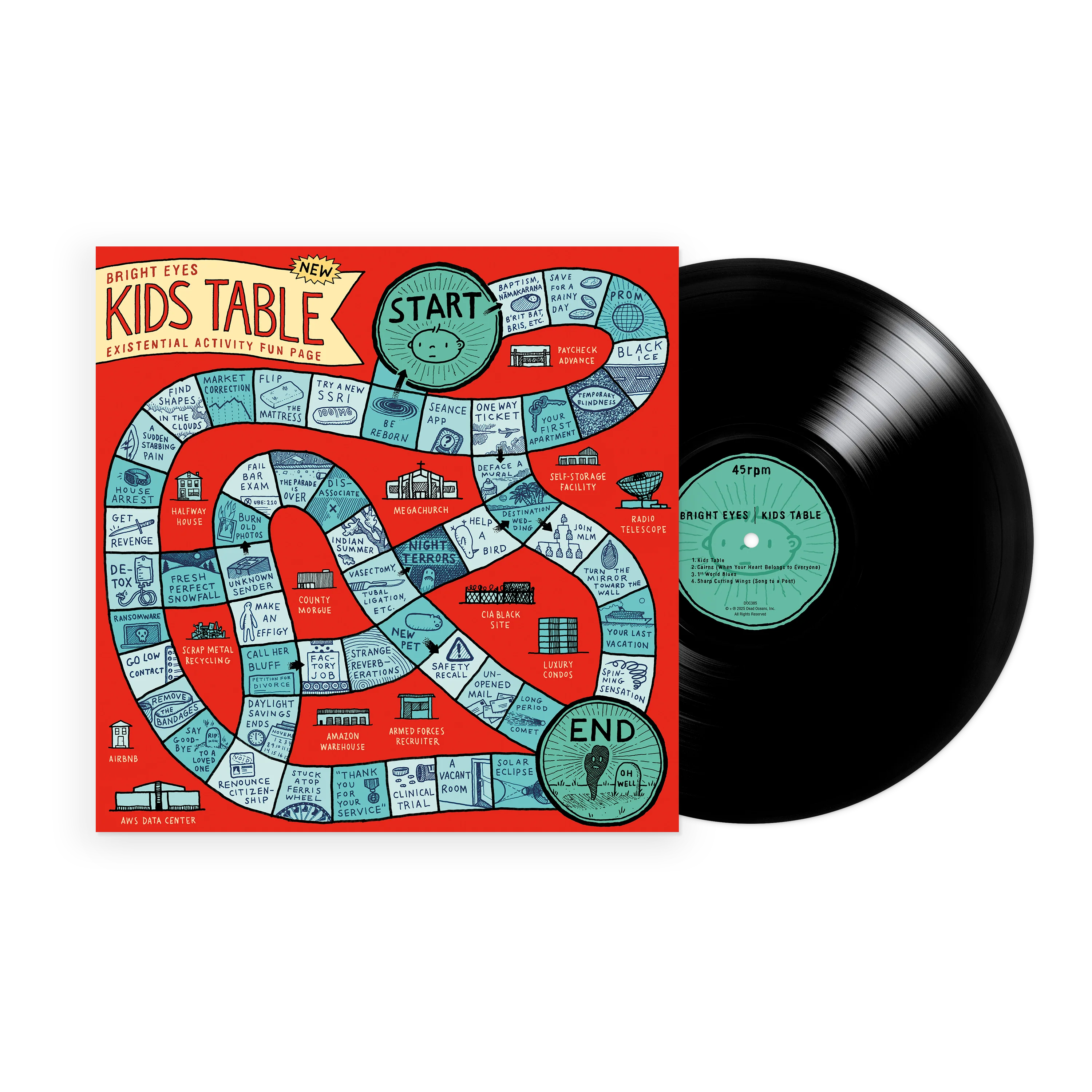 BRIGHT EYES 'KIDS TABLE' 12" EP