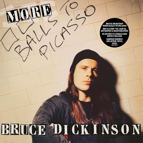 BRUCE DICKINSON 'MORE BALLS TO PICASSO' 2LP - LTD. - MULTICOLOR SPLATTER - Image 2