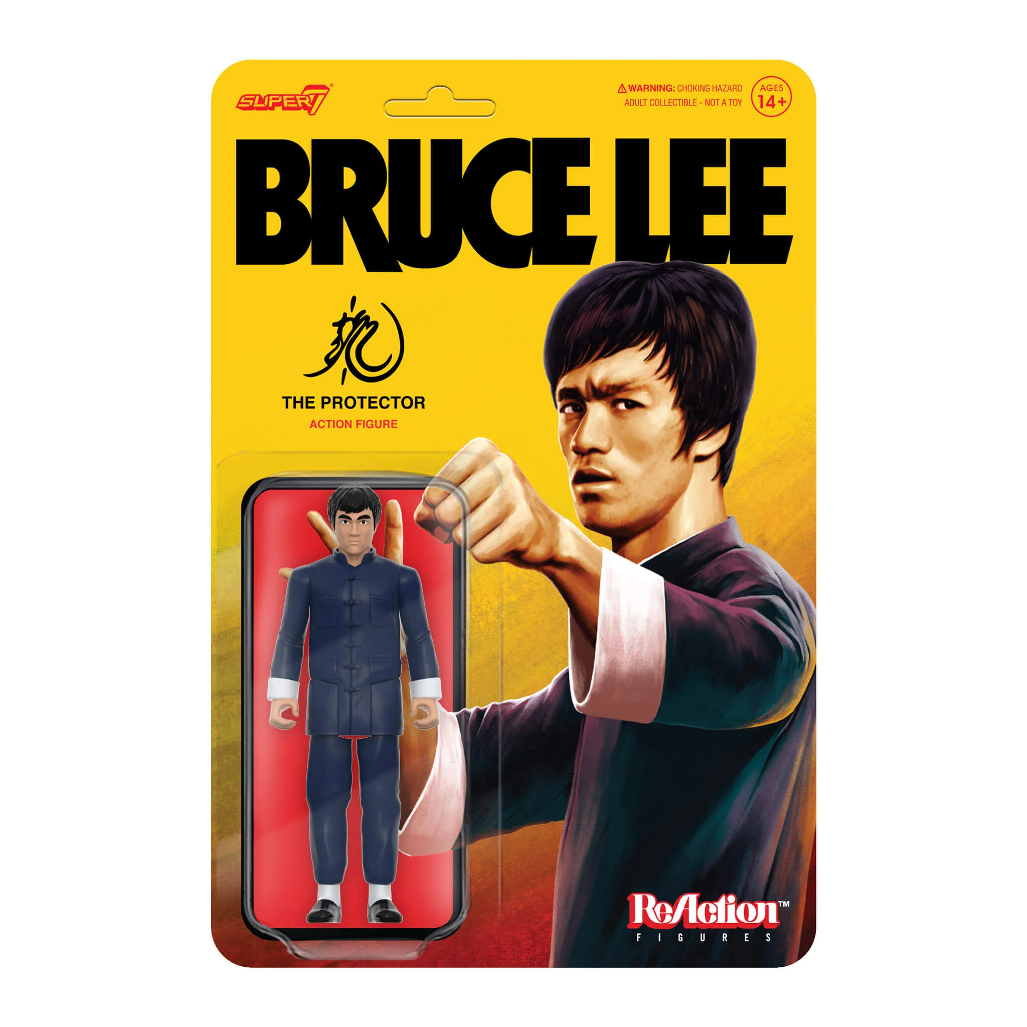 BRUCE LEE REACTION FIGURE WAVE 1 (THE PROTECTOR) - Image 2
