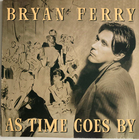 BRYAN FERRY 'AS TIME GOES BY' LP - LTD. - HONEY GOLD