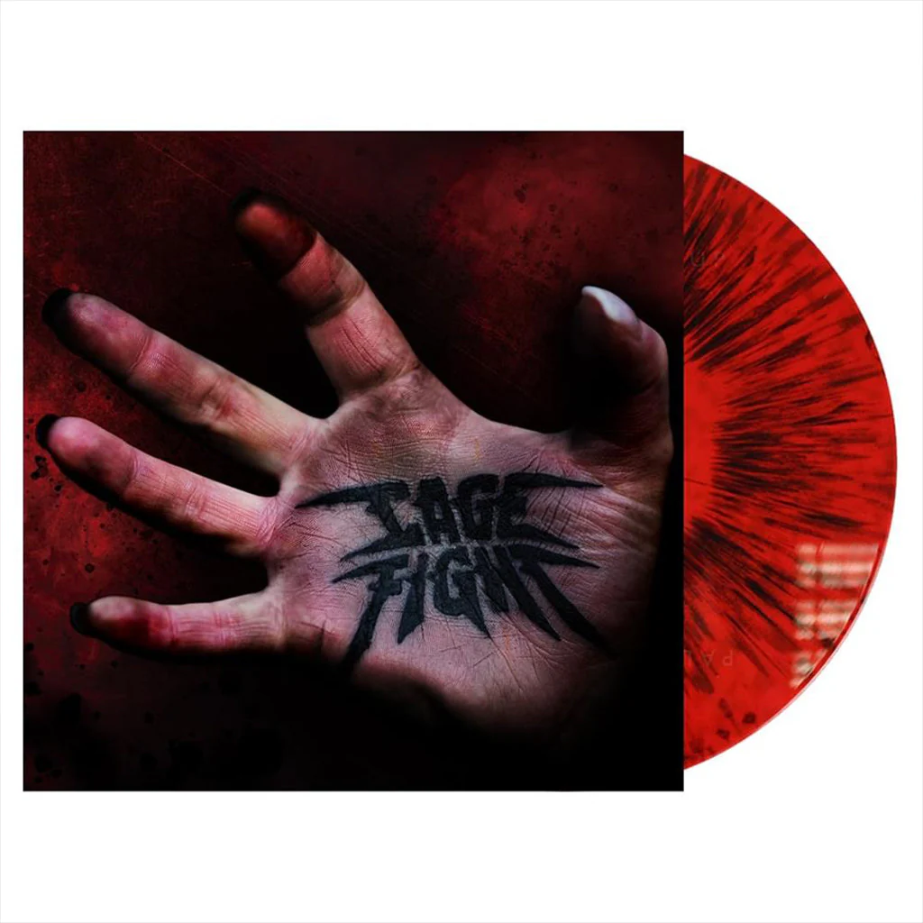 CAGE FIGHT 'CAGE FIGHT' LP - BLACK/RED/SPLATTER