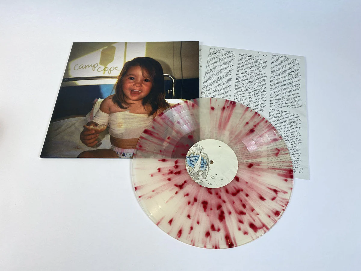CAMP COPE 'CAMP COPE' LP - CLEAR/PURPLE/SPLATTER - Image 2