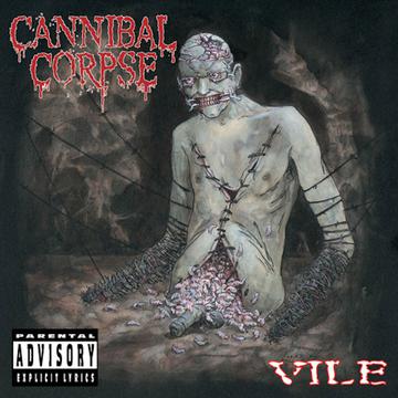 CANNIBAL CORPSE 'VILE' LP - SILVER/RED/SPLATTER - Image 2