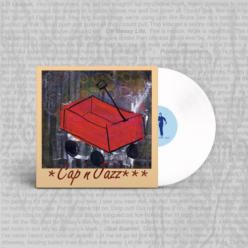 CAP'N JAZZ 'SHMAP'N SHMAZZ' LP (30th Anniversary, White Vinyl)