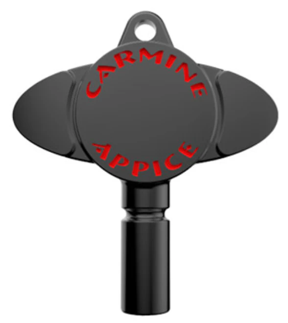 CARMINE APPICE COLLECTIBLE SIGNATURE DRUM KEY - BLACK - Image 2