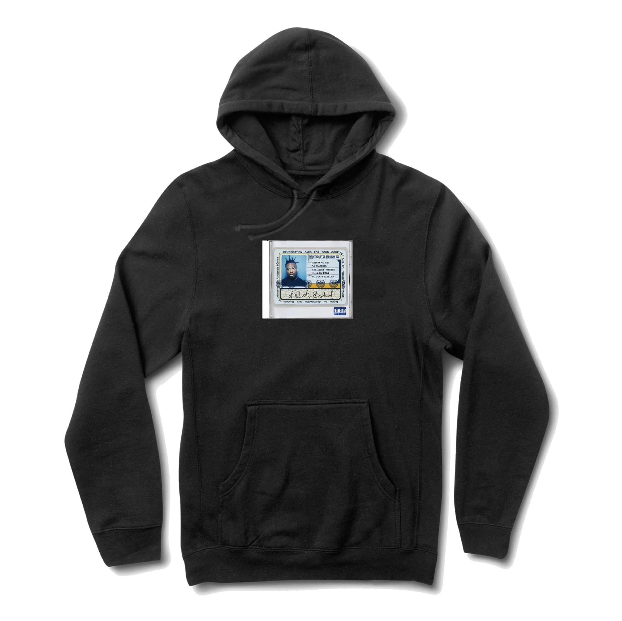 OL' DIRTY BASTARD CD HOODIE (BLACK)