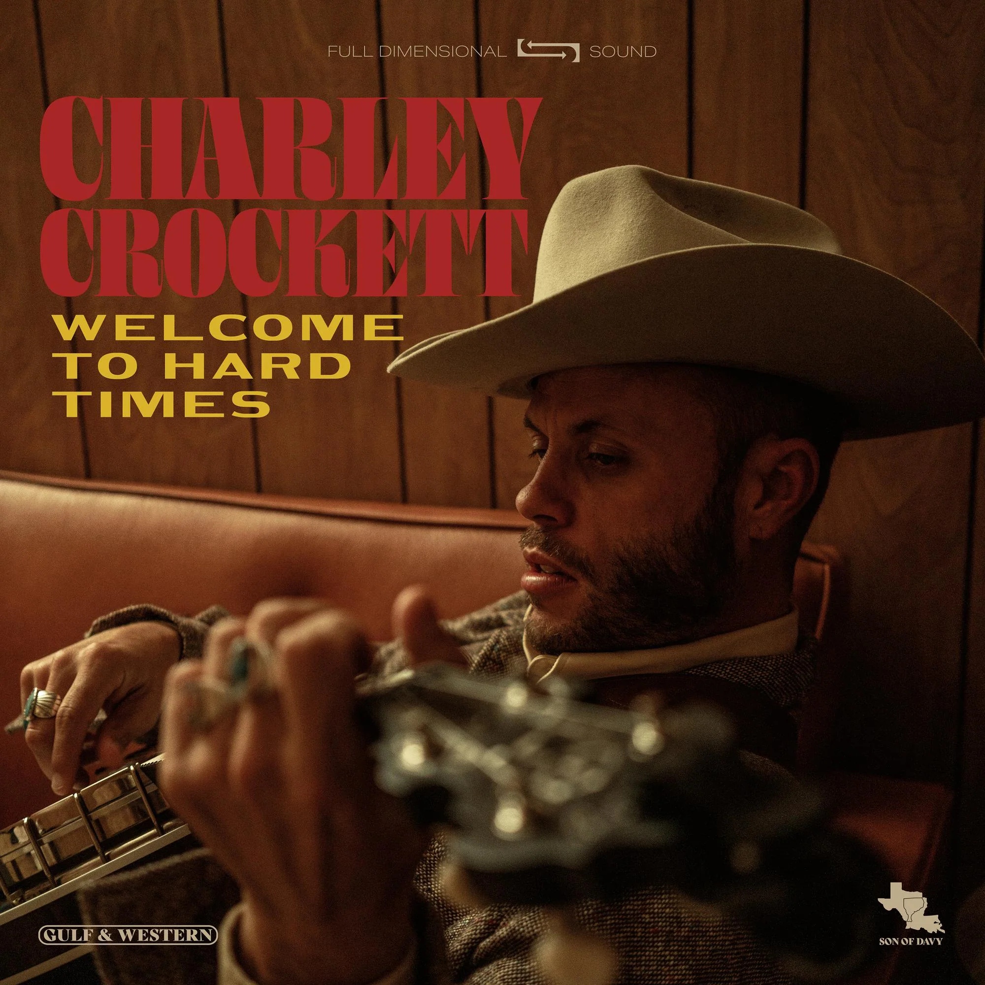 CHARLEY CROCKETT 'WELCOME TO HARD TIMES' LP