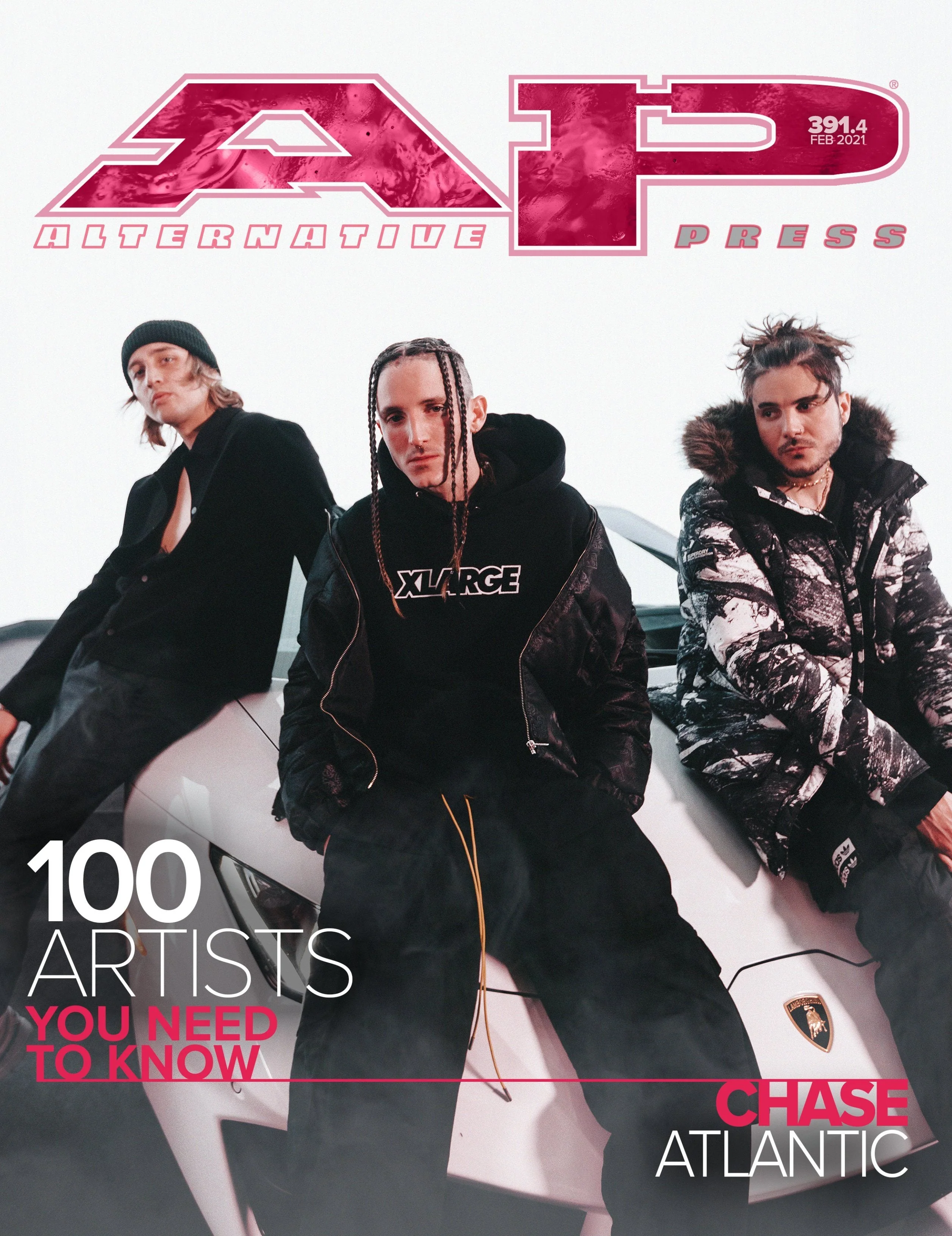 ALTERNATIVE PRESS FEBRUARY 2021 ISSUE 4 FEATURING CHASE ATLANTIC