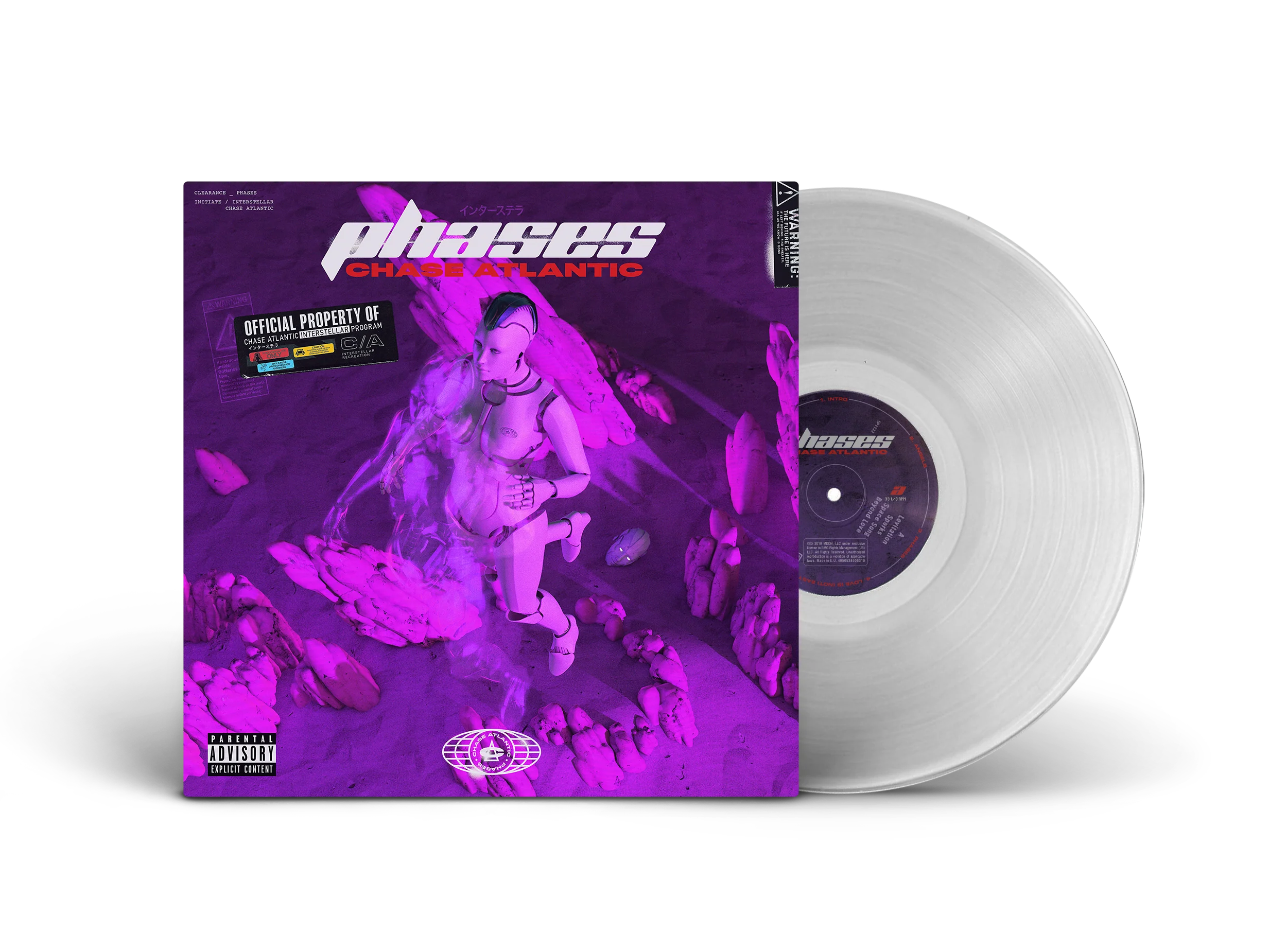CHASE ATLANTIC ‘PHASES’ LP - CLEAR