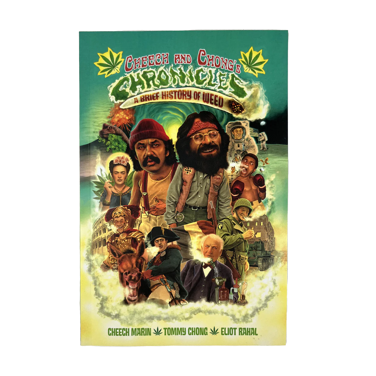 CHEECH & CHONG'S CHRONICLES: A BREIF HISTORY OF WEED SOFTCOVER GRAPHIC NOVEL