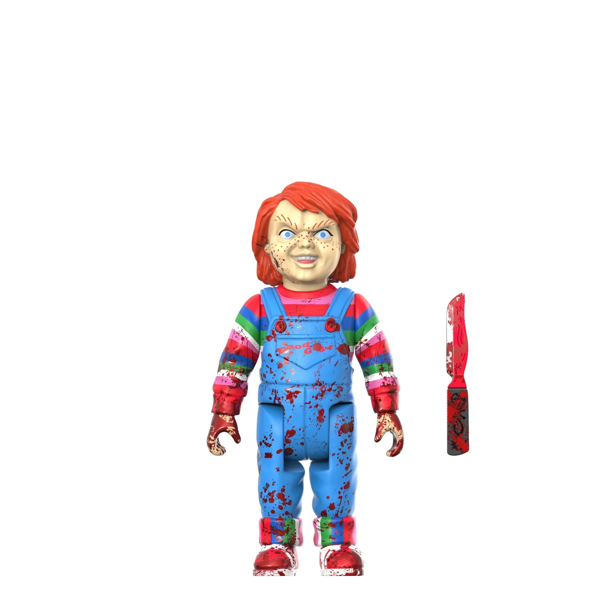 CHILD'S PLAY REACTION FIGURE WAVE 2 - HOMICIDAL CHUCKY - BLOOD SPLATTER - Image 2