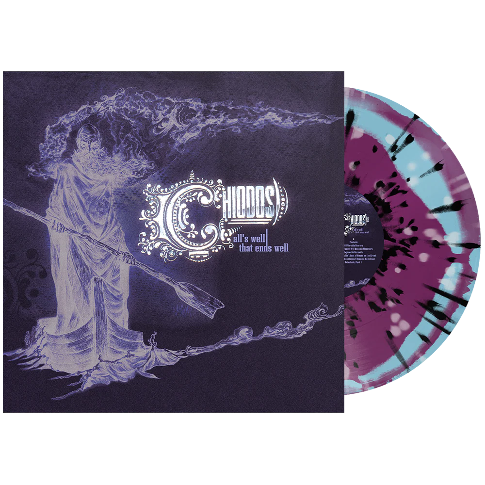 CHIODOS ‘ALL'S WELL THAT ENDS WELL’ 20TH ANNIVERSARY LP - EXCLUSIVE - LTD. 300 - PURPLE/BABY BLUE/BLACK/WHITE/SPLATTER