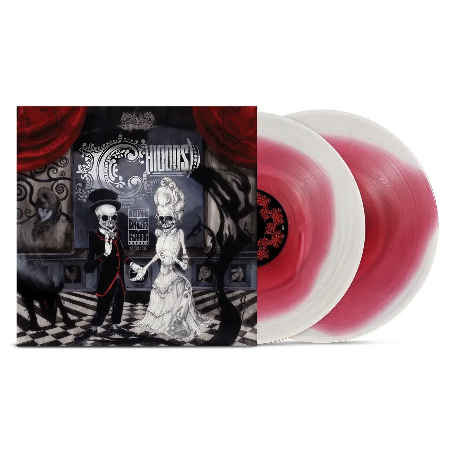 CHIODOS 'BONE PALACE BALLET: GRAND CODA' LP - EXCLUSIVE - LTD. 300 - CLEAR/RED HAZE - Image 2