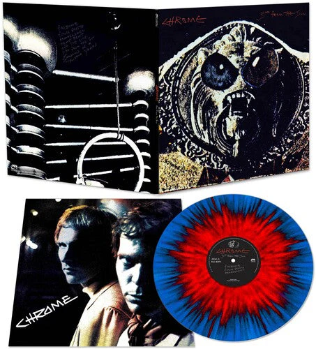 CHROME '3RD FROM THE SUN' LP - BLUE/RED/STARBURST - Image 2