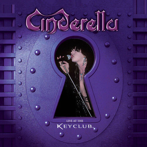 CINDERELLA 'LIVE AT THE KEY CLUB' LP - PURPLE/MARBLE/SPLATTER