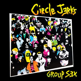 CIRCLE JERKS 'GROUP SEX' 40TH ANNIVERSARY EDITION LP - RED - Image 2