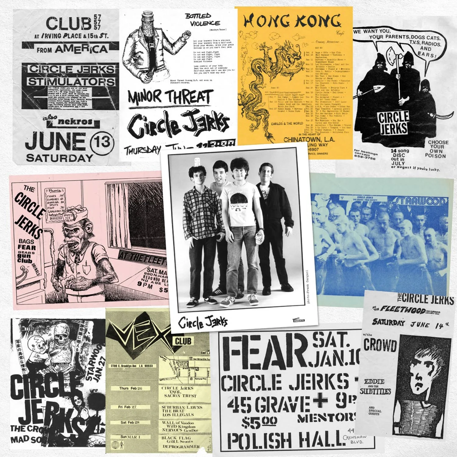 CIRCLE JERKS ‘GROUP SEX’ 40TH ANNIVERSARY EDITION LP (40th anniversary edition w/ fanzine) - Image 3