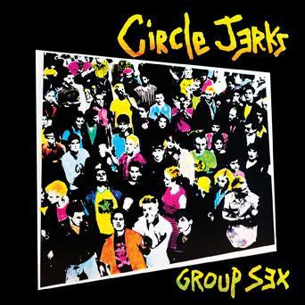 CIRCLE JERKS ‘GROUP SEX’ 40TH ANNIVERSARY EDITION LP - YELLOW - Image 2