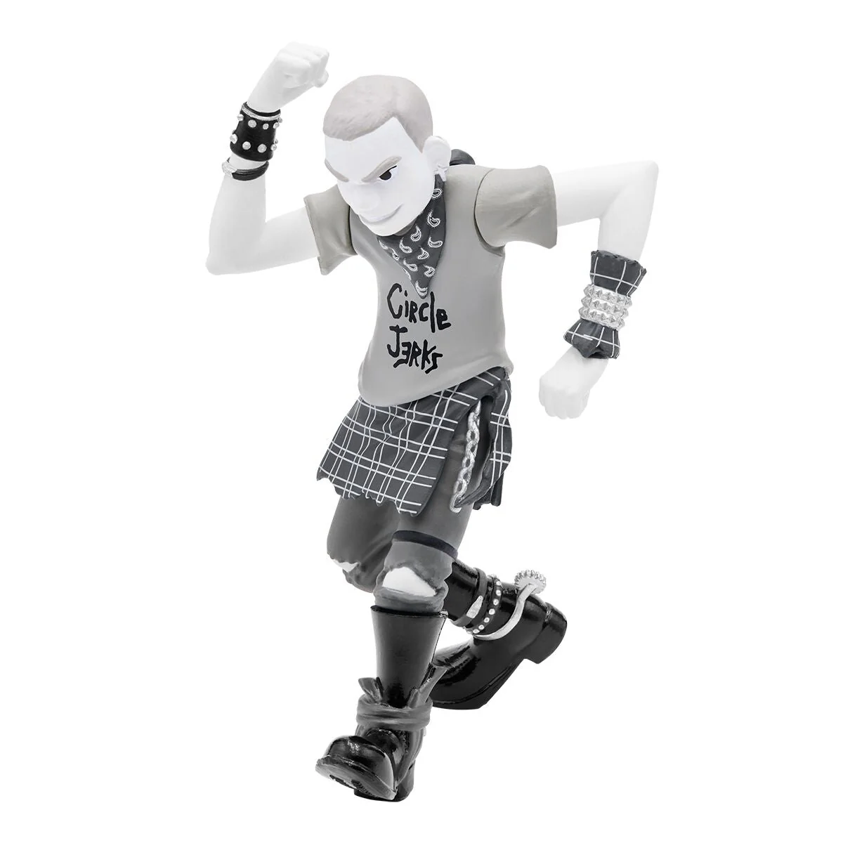 CIRCLE JERKS SKANK MAN REACTION FIGURE - GRAYSCALE