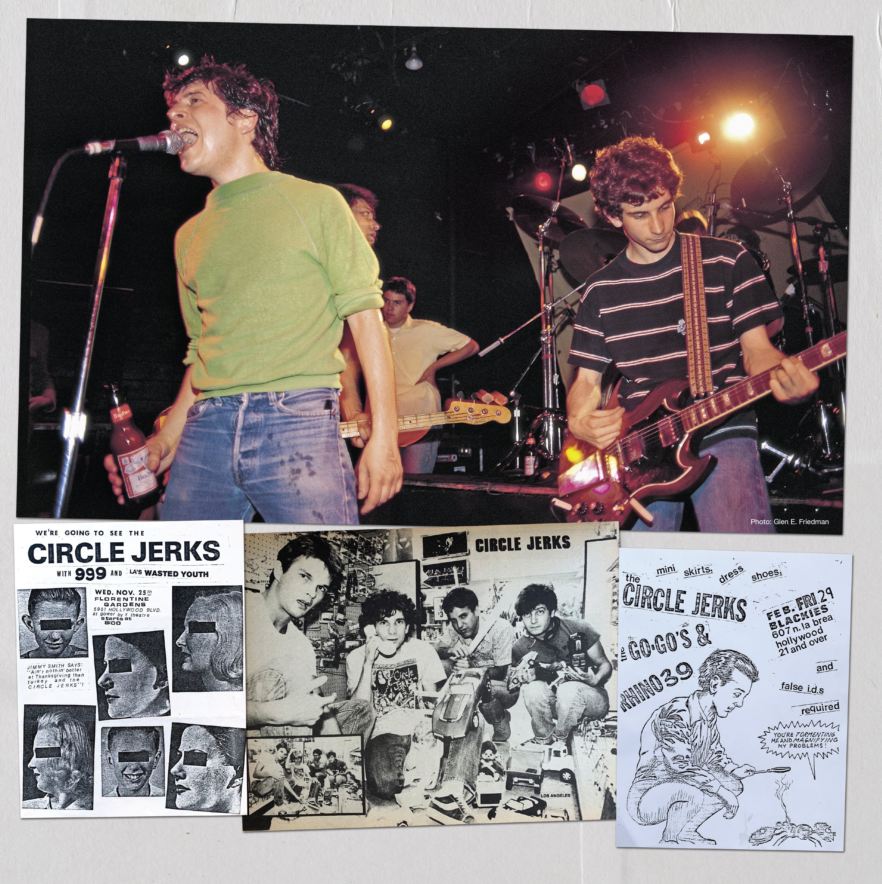 CIRCLE JERKS ‘WILD IN THE STREETS’ 40TH ANNIVERSARY EDITION LP - EXCLUSIVE - LTD. 1000 - WHITE/PINK - Image 8