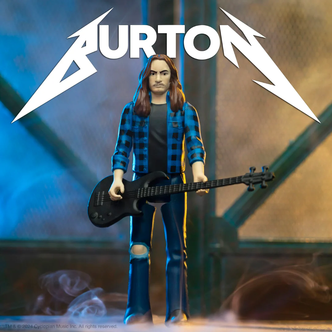 CLIFF BURTON (FLANNEL SHIRT) REACTION FIGURE - Image 2