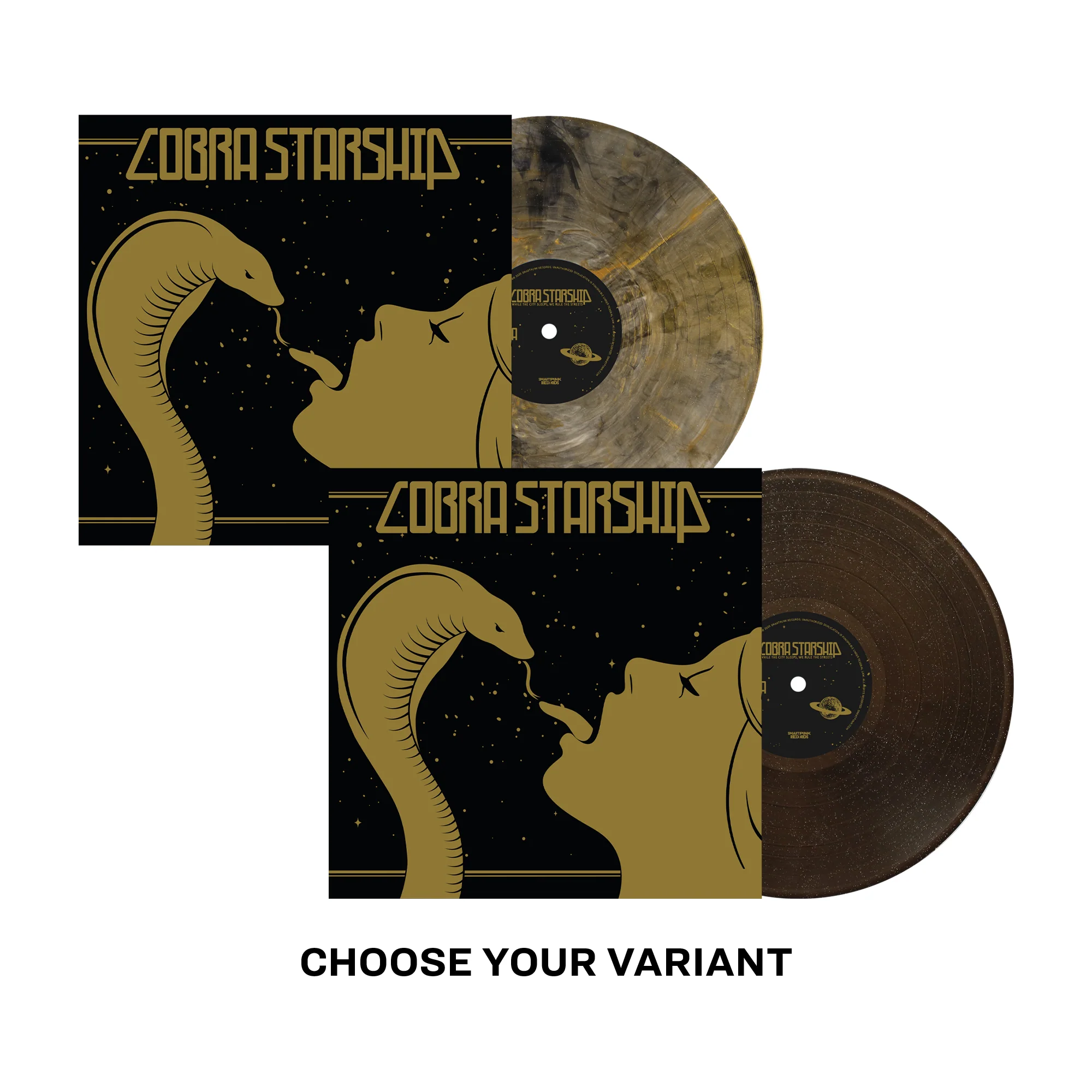 COBRA STARSHIP ‘WHILE THE CITY SLEEPS, WE RULE THE STREETS’ LP - EXCLUSIVE - LTD. 200 - VARIOUS COLOR