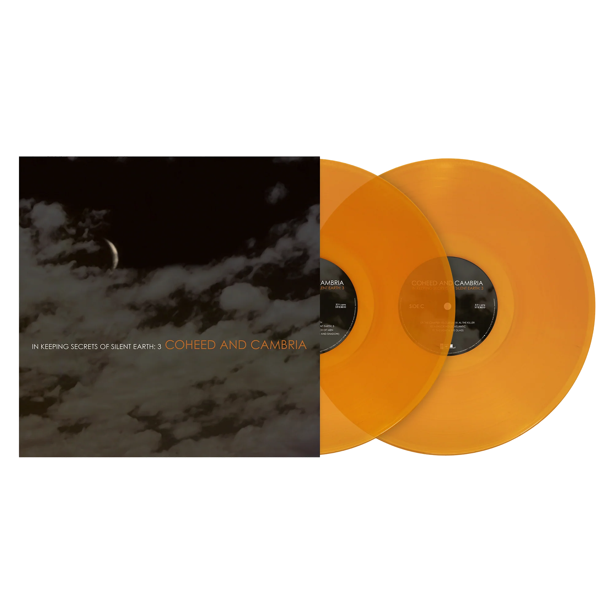 COHEED AND CAMBRIA ‘IN KEEPING SECRETS OF SILENT EARTH: 3’ 2LP - EXCLUSIVE - LTD. 1000 - TRANSLUCENT ORANGE