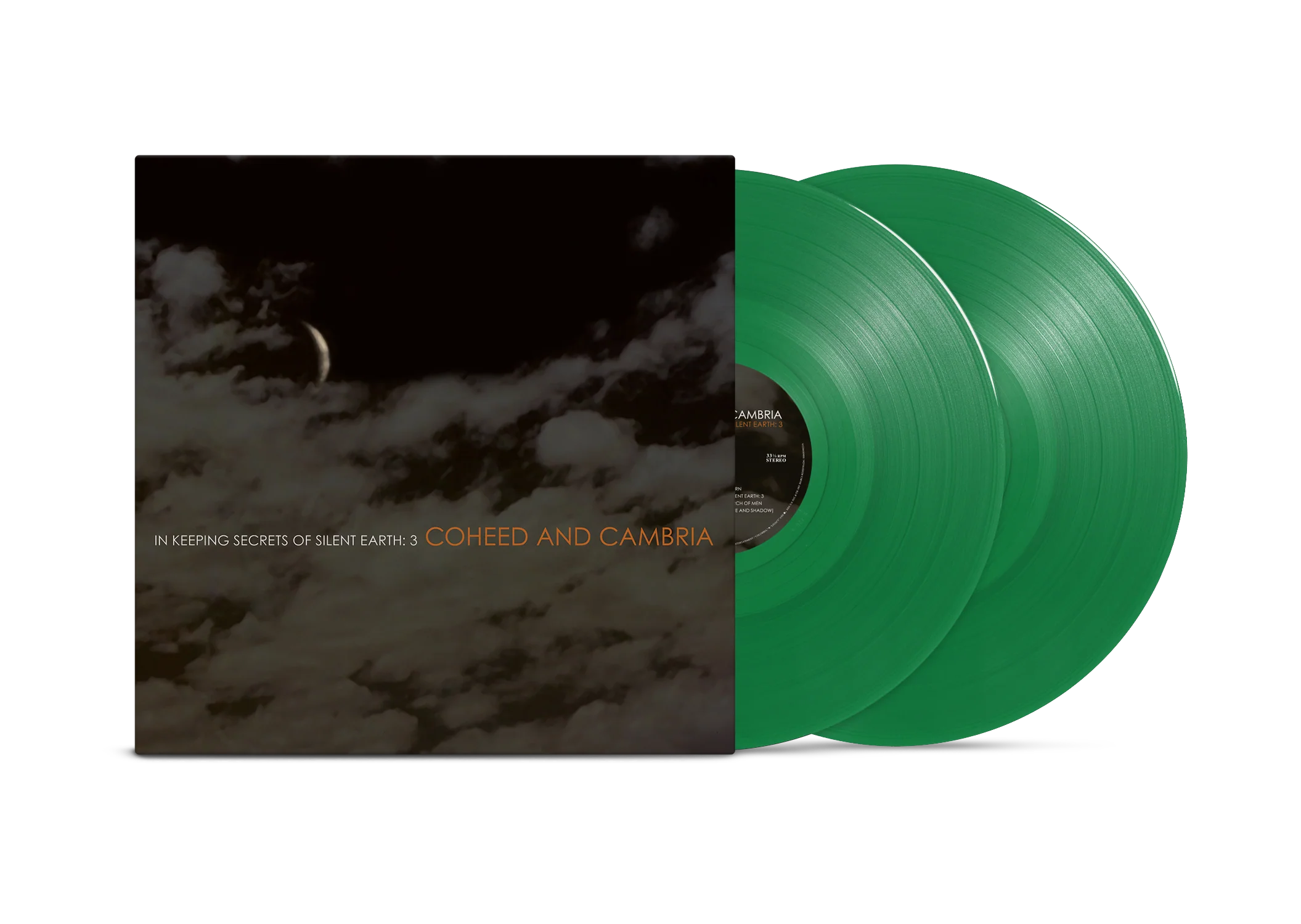 COHEED AND CAMBRIA ‘IN KEEPING SECRETS OF SILENT EARTH: 3’ 2LP - EXCLUSIVE - LTD. 1000 - TRANSLUCENT GREEN