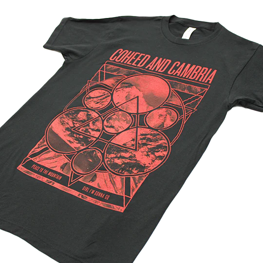 COHEED AND CAMBRIA 'MOUNTAIN PEACE' T-SHIRT - Image 2