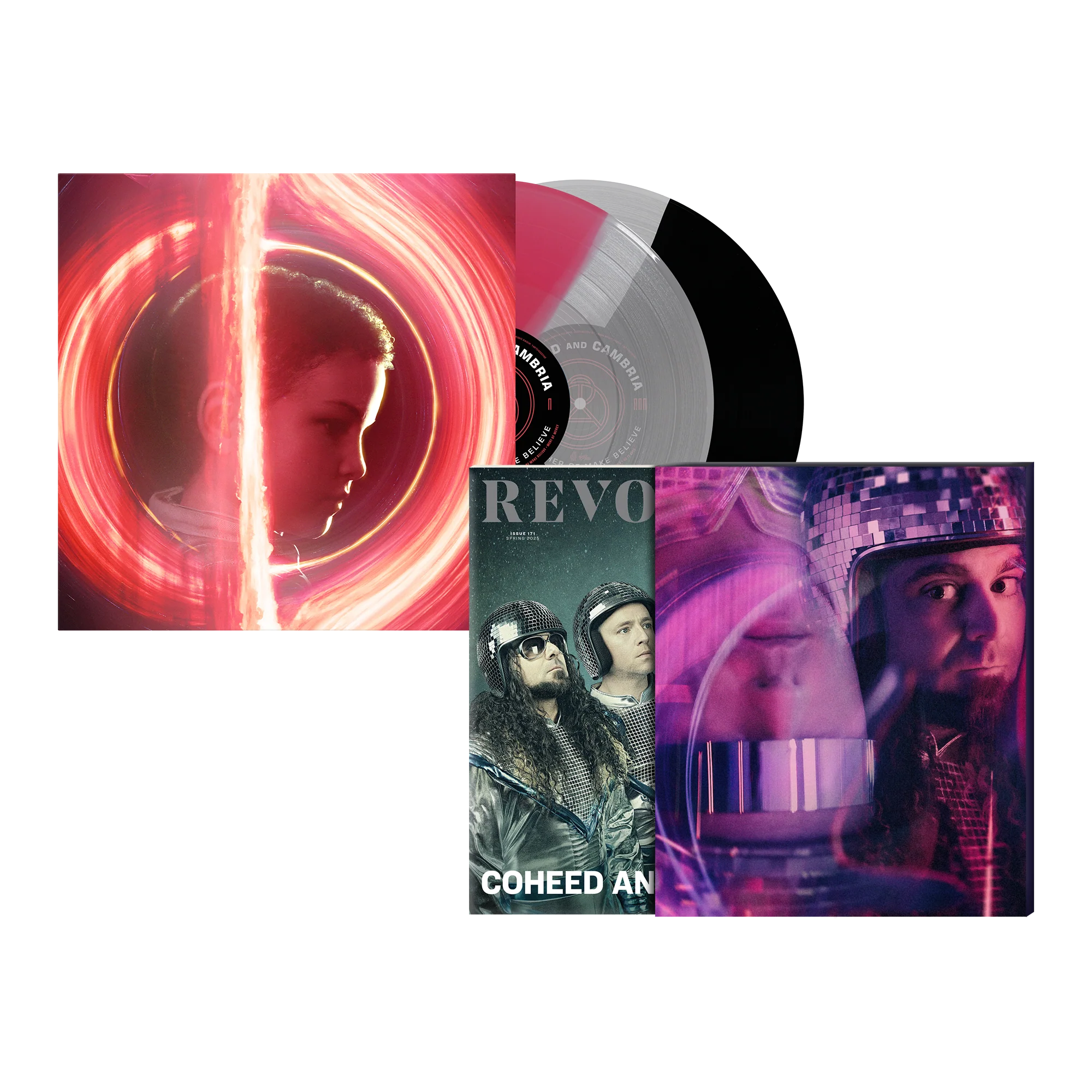 COHEED AND CAMBRIA ‘THE FATHER OF MAKE BELIEVE’ 2LP + REVOLVER SPRING 2025 ISSUE IN NUMBERED SLIPCASE