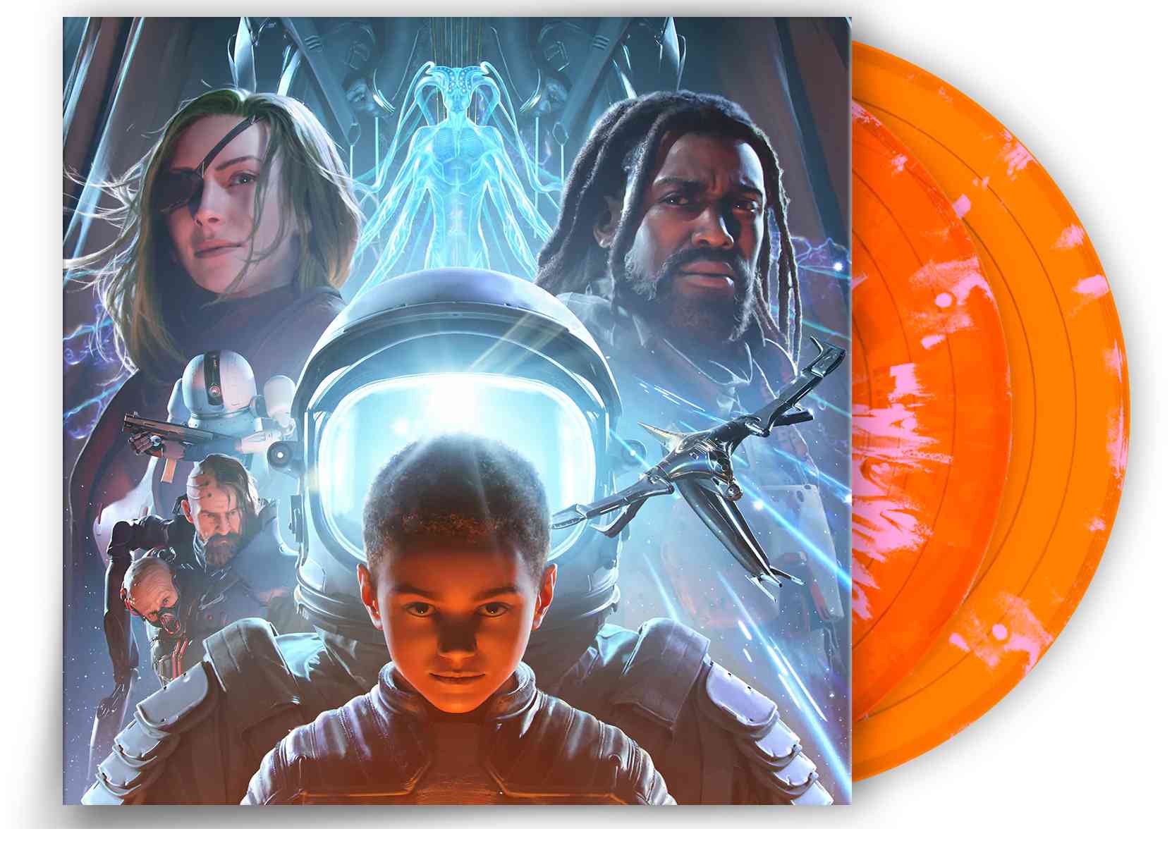 COHEED AND CAMBRIA 'VAXIS II: A WINDOW OF THE WAKING MIND' LP - EXCLUSIVE - LTD. 1000 - ORANGE/PINK/SWIRL - Image 2