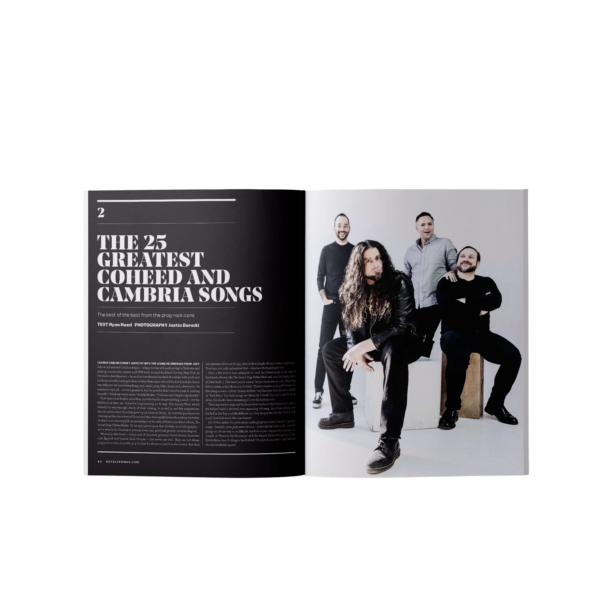 COHEED AND CAMBRIA x REVOLVER SPECIAL COLLECTOR'S EDITION DELUXE MAGAZINE - Image 2
