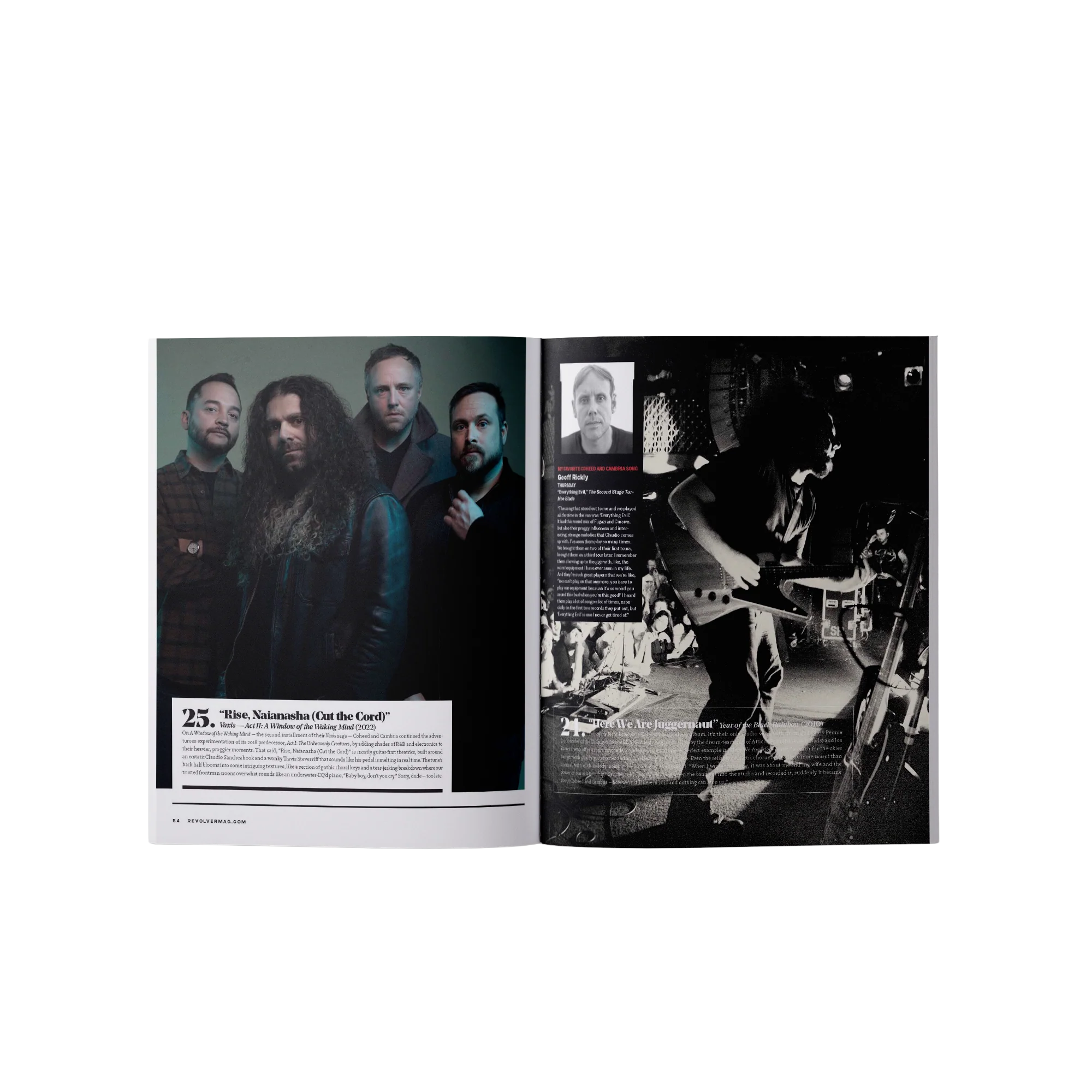 COHEED AND CAMBRIA x REVOLVER SPECIAL COLLECTOR'S EDITION DELUXE MAGAZINE - Image 5