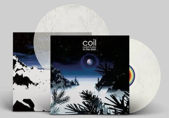 COIL 'MUSICK TO PLAY IN THE DARK' 2LP - CLEAR/WHITE