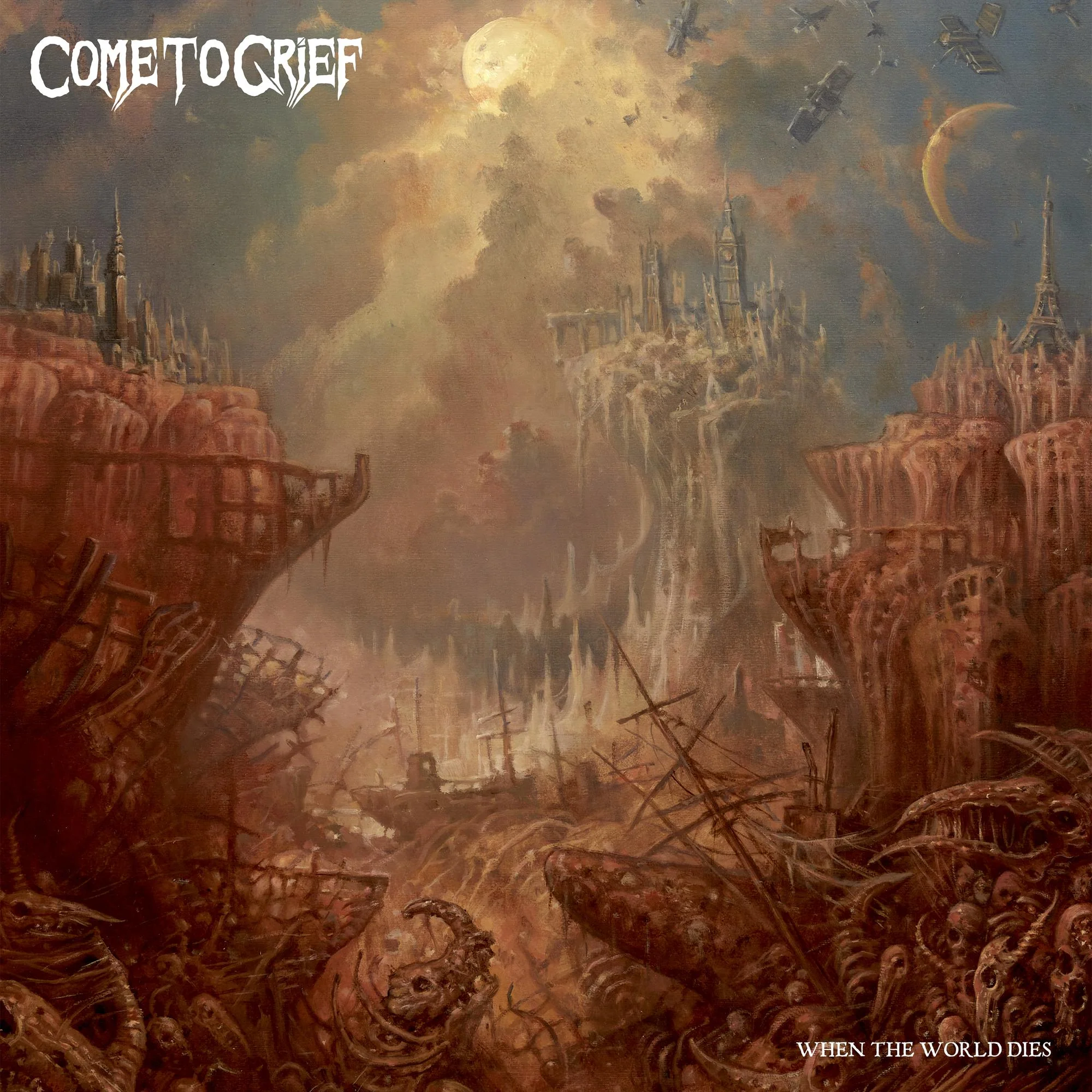 COME TO GRIEF 'WHEN THE WORLD DIES' LP