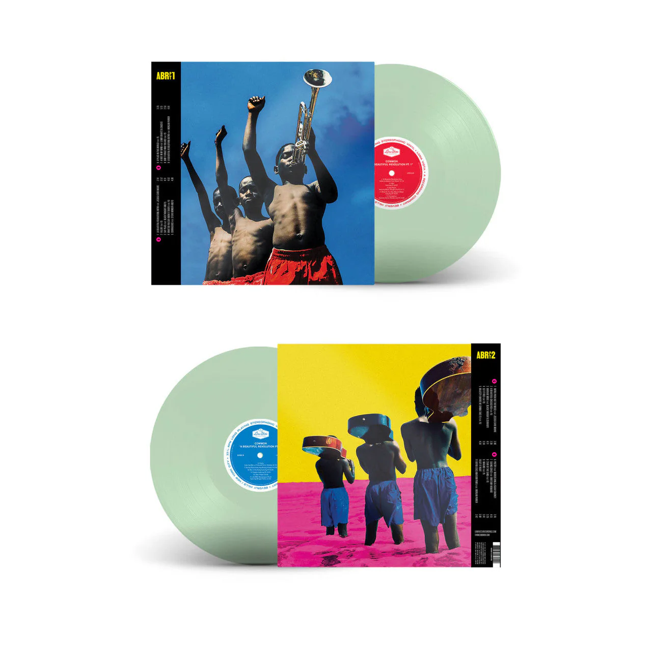 COMMON 'A BEAUTIFUL REVOLUTION PTS. 1 & 2' DELUXE 2LP - COKE BOTTLE CLEAR