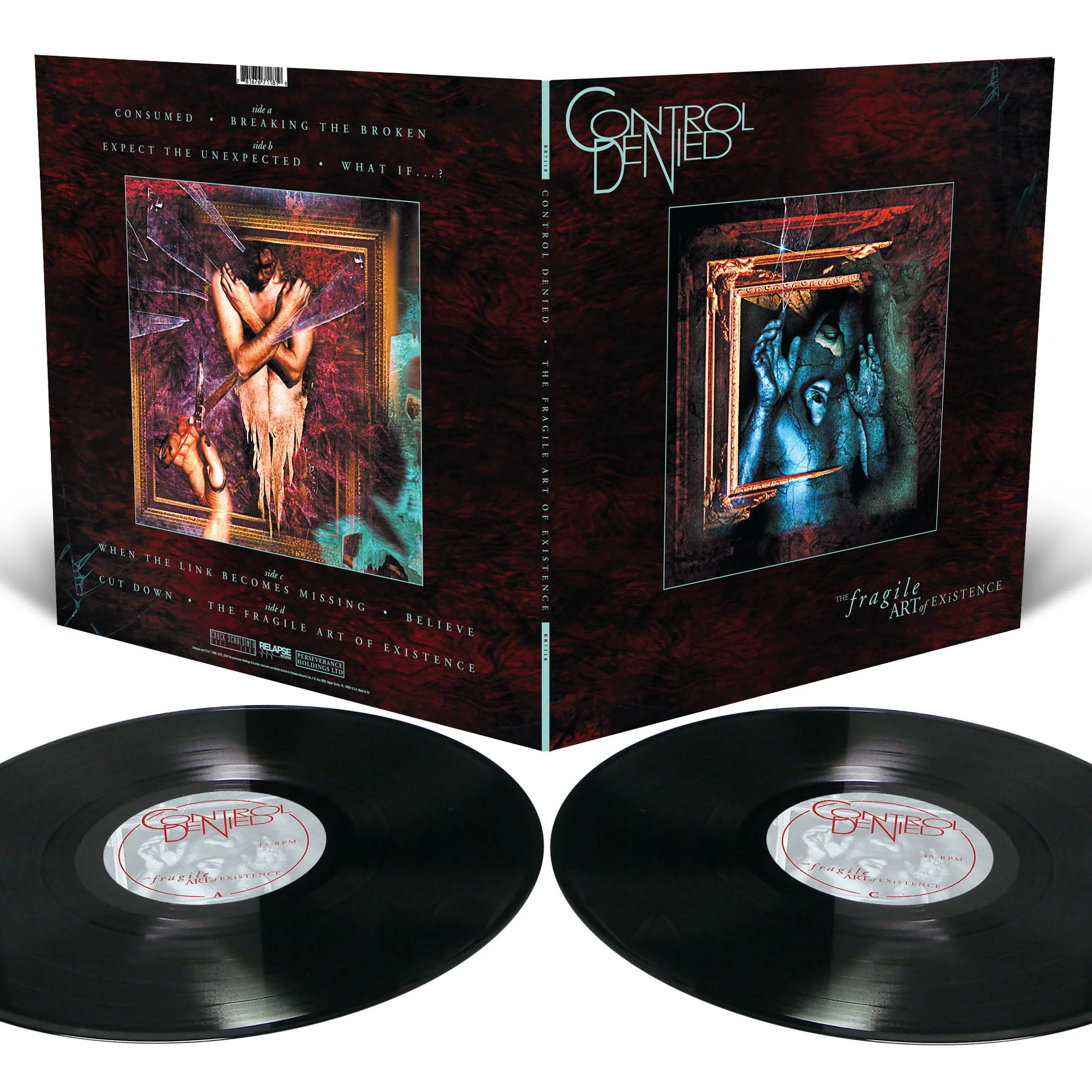 CONTROL DENIED 'THE FRAGILE ART OF EXISTENCE' 2LP - Image 2