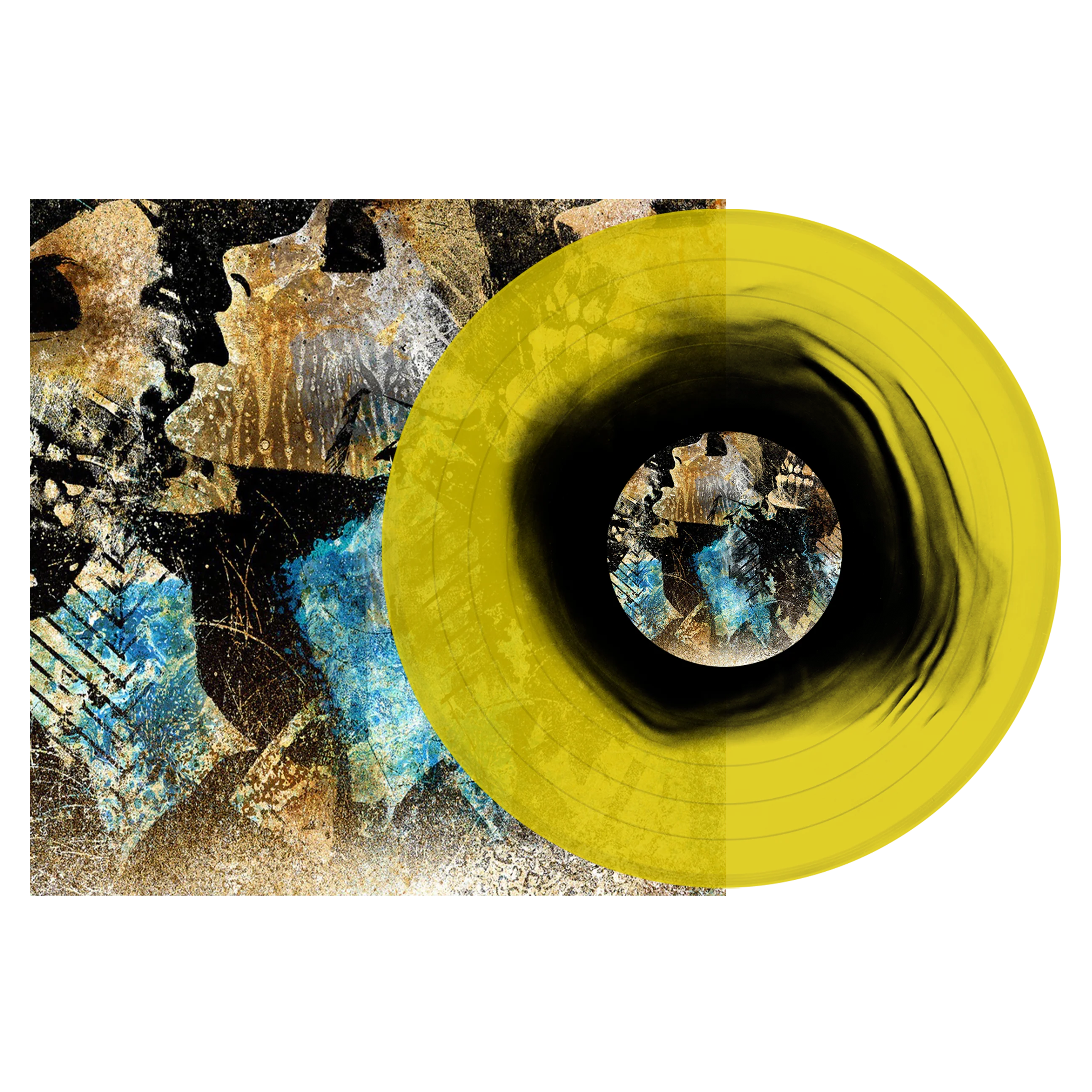 CONVERGE ‘AXE TO FALL’ LP - EXCLUSIVE - LTD. 500 - BLACK/YELLOW