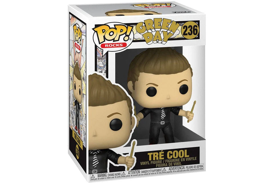 GREEN DAY TRE COOL FUNKO POP! ROCKS FIGURE - Image 2