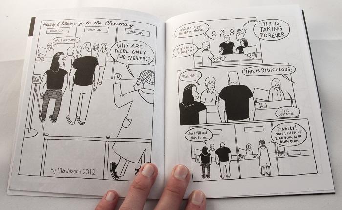 HENRY & GLENN FOREVER & EVER #3 COMIC - Image 2