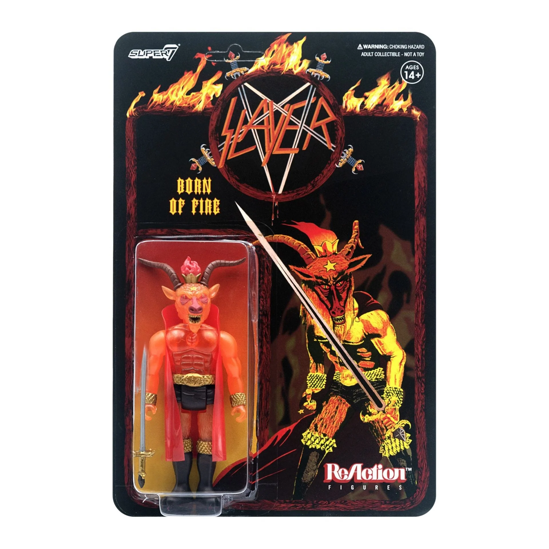 SLAYER MINOTAUR REACTION - BORN OF FIRE