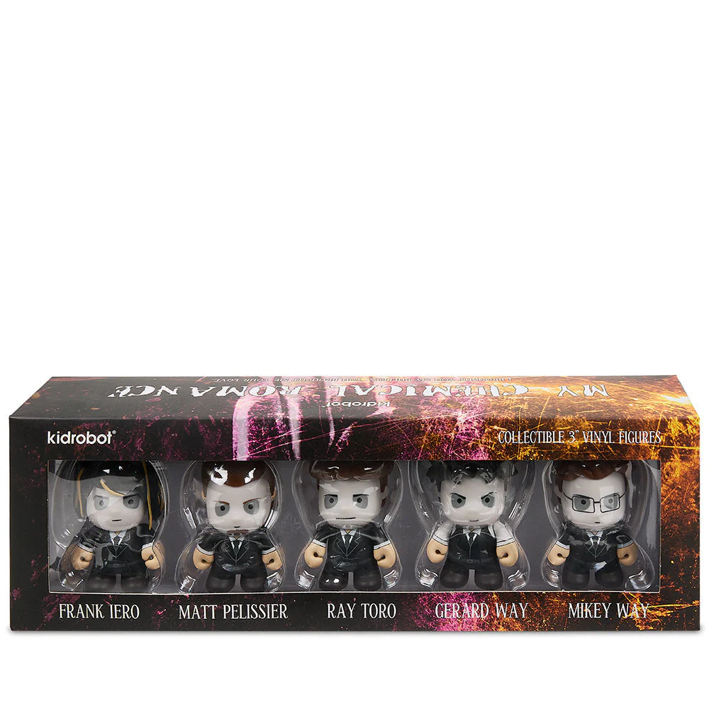 MY CHEMICAL ROMANCE - I BROUGHT YOU BULLETS, YOU BROUGHT ME LOVE - KIDROBOT LIMITED EDITION 3" MINI FIGURE SET - Image 5