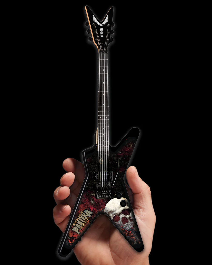 PANTERA - DEAN DIMEBAG - FAR BEYOND BOOTLEG ARTIST PROOF MINI GUITAR - Image 3
