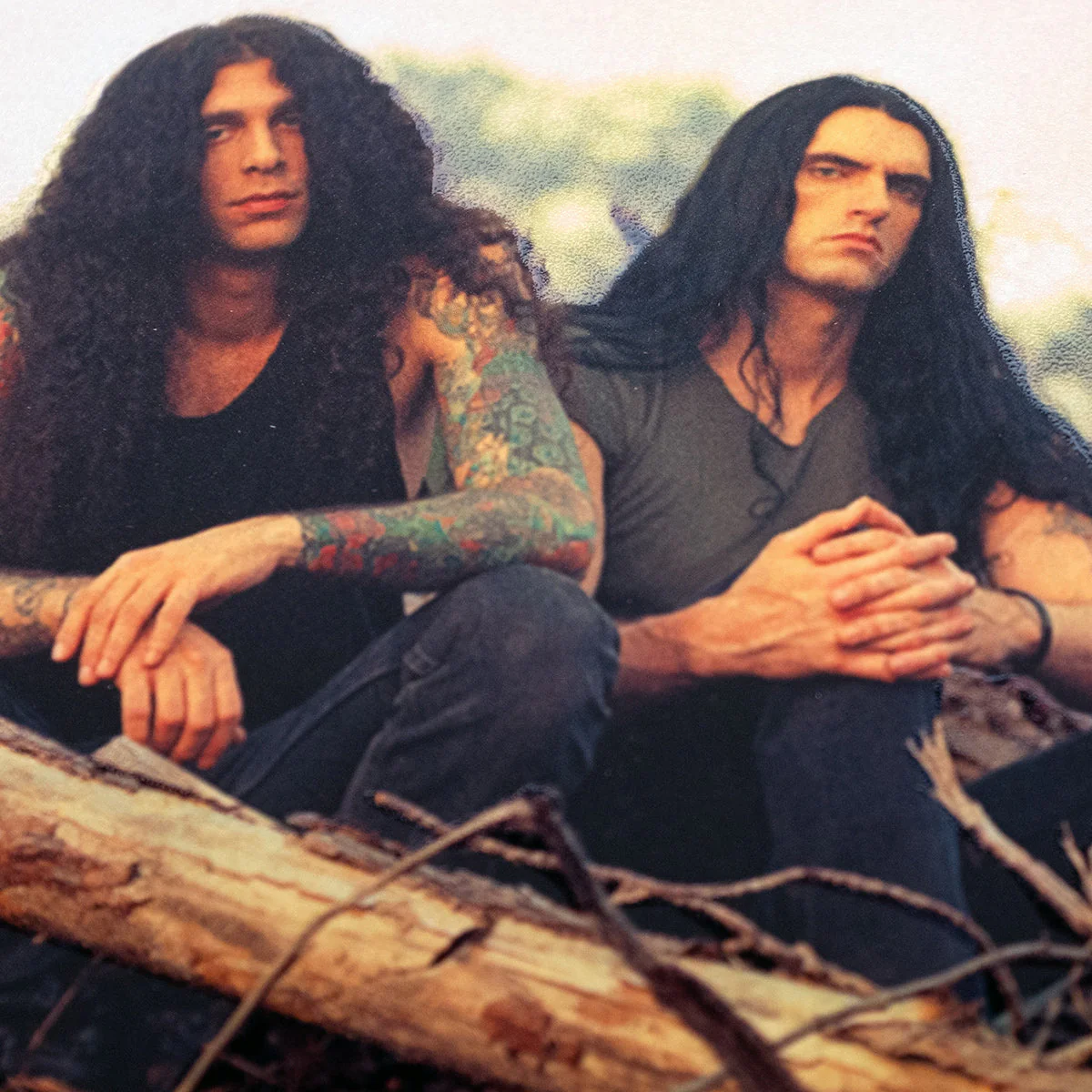 TYPE O NEGATIVE 'BLOODY KISSES' CLEAR RED w/BLACK SWIRL LP + 12X12 PHOTO PRINT SET - Image 6