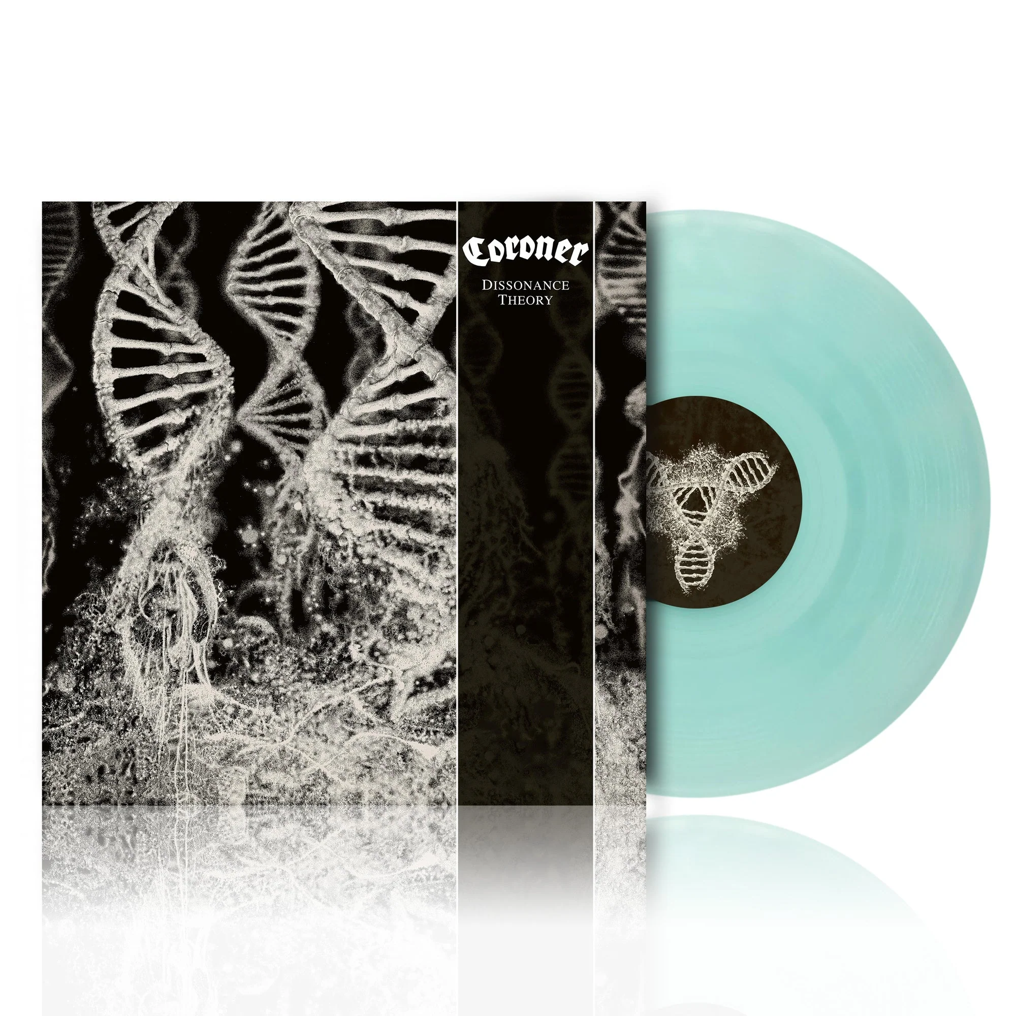 CORONER ‘DISSONANCE THEORY’ LP - TRANSLUCENT COKE BOTTLE CLEAR