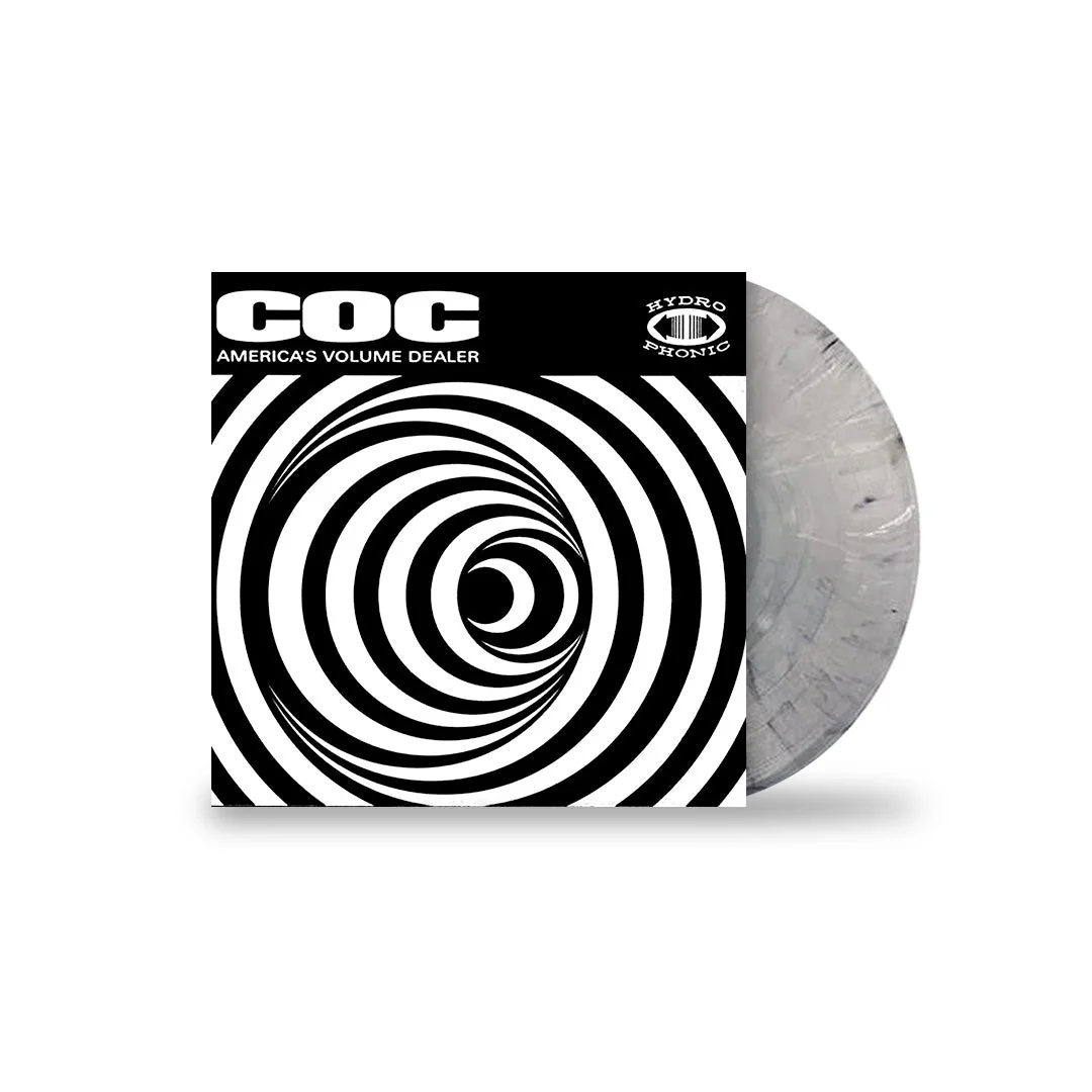 CORROSION OF CONFORMITY ‘AMERICA'S VOLUME DEALER’ LP - EXCLUSIVE - LTD. 250 - BLACK/WHITE/PLATINUM/MARBLE