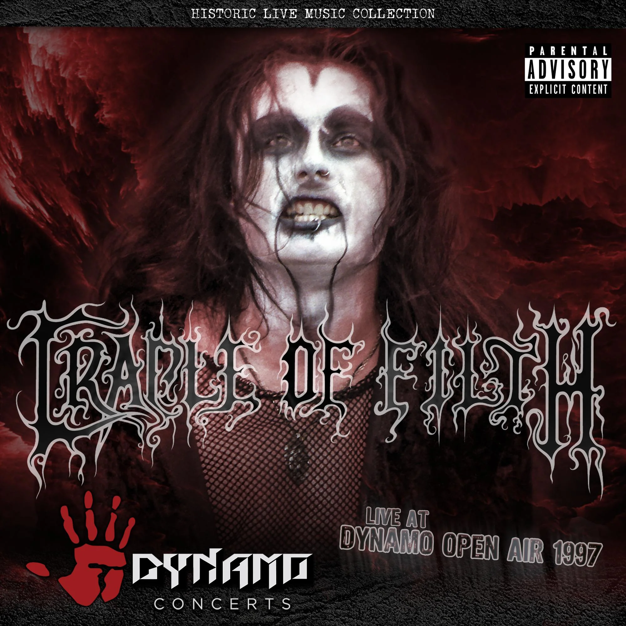 CRADLE OF FILTH 'LIVE AT DYNAMO OPEN AIR 1997' LP