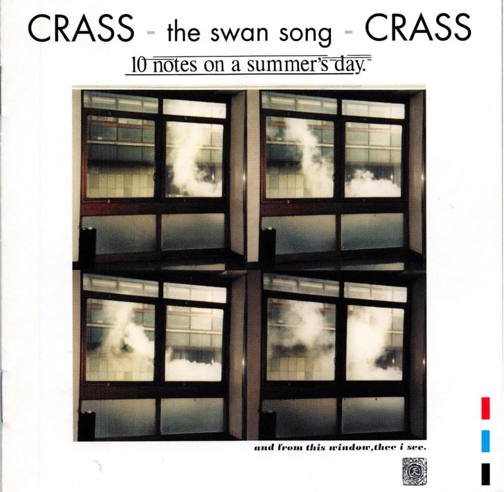 CRASS 'TEN NOTES ON A SUMMER'S DAY' LP